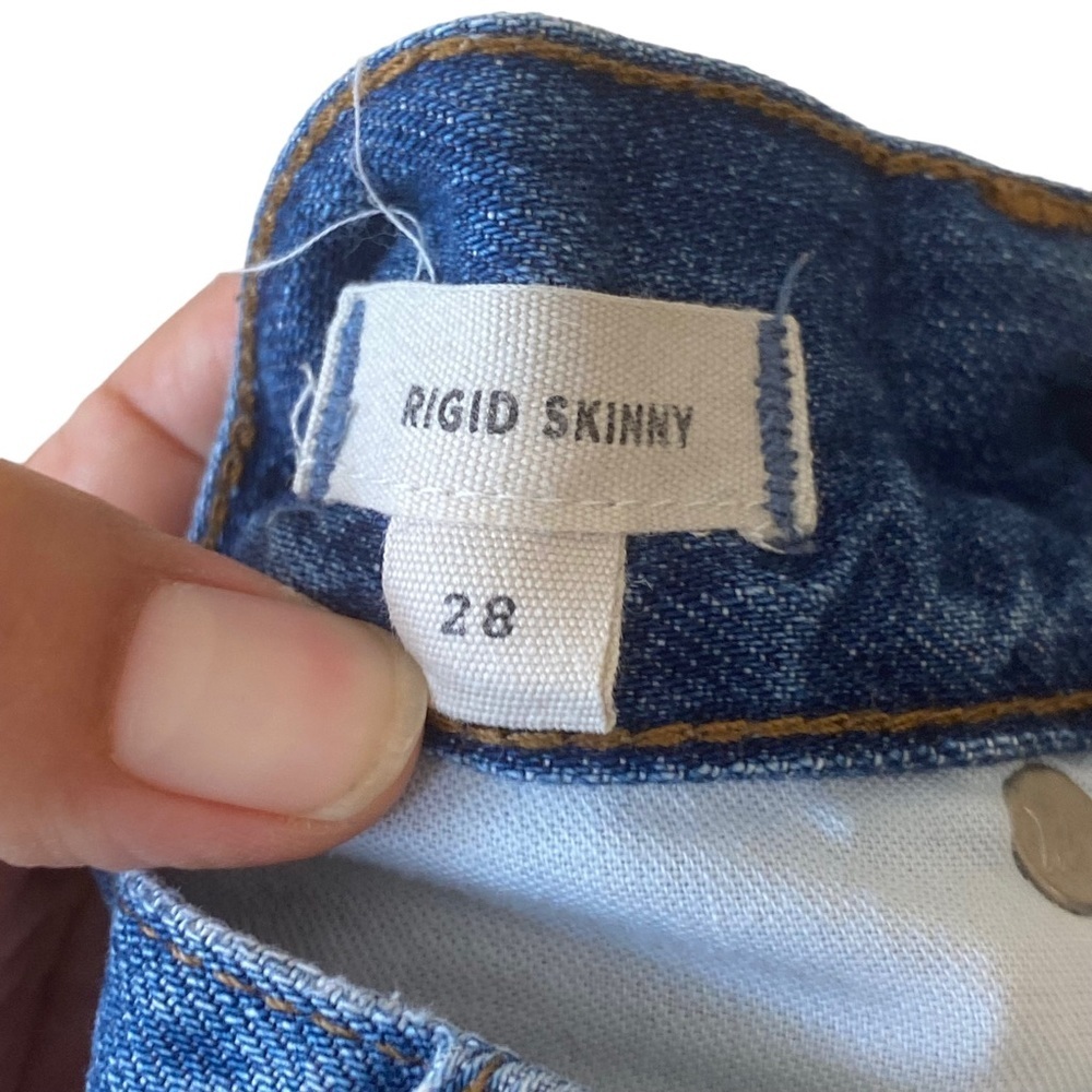 Madewell Women's Skinny Jeans - Blue - Picture 13 of 15